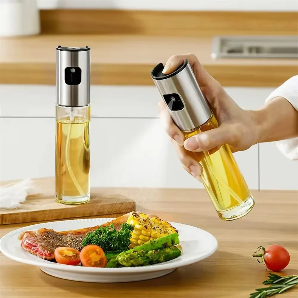 Home Cooking Utensil Set - Spruzzatore di olio in vetro per