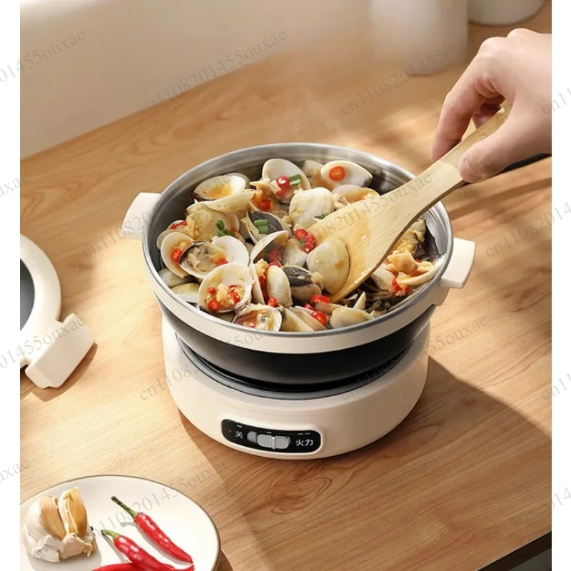 Hot Pot Portable Dual - Fornello Elettrico Portatile 220V Pieghevole Multifunzione,
