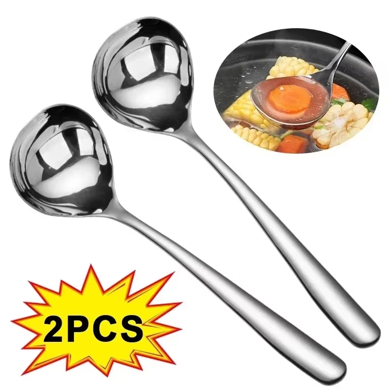 Home Cooking Supplies - 2/1 pz. Cucchiaio in acciaio inossidabile