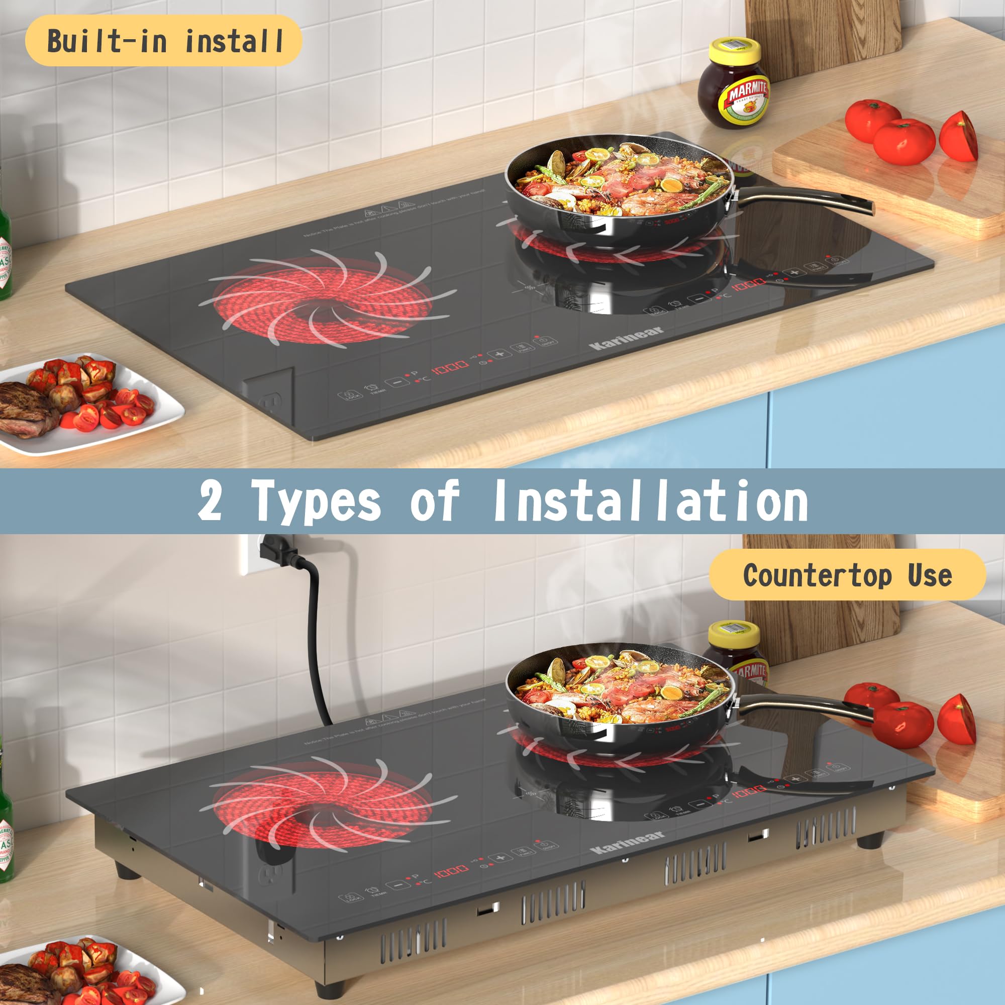 Fornello elettrico Karinear 2  - Hot Pot Portable Dual recensione e prezzo