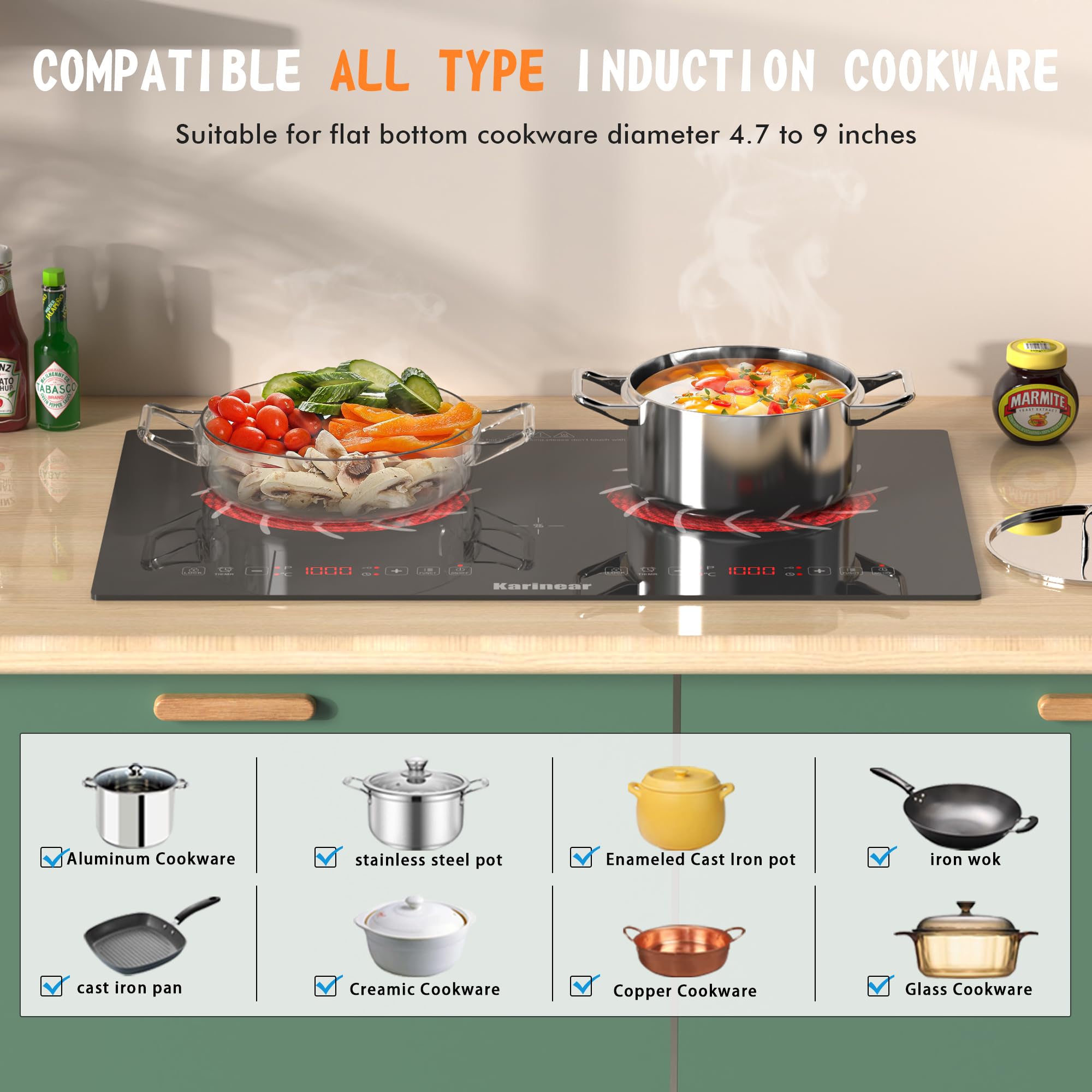Fornello elettrico Karinear 2  - Hot Pot Portable Dual recensione e prezzo