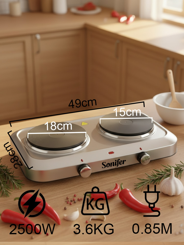 Fornello Elettrico a Doppio Br - Hot Pot Portable Dual recensione e prezzo