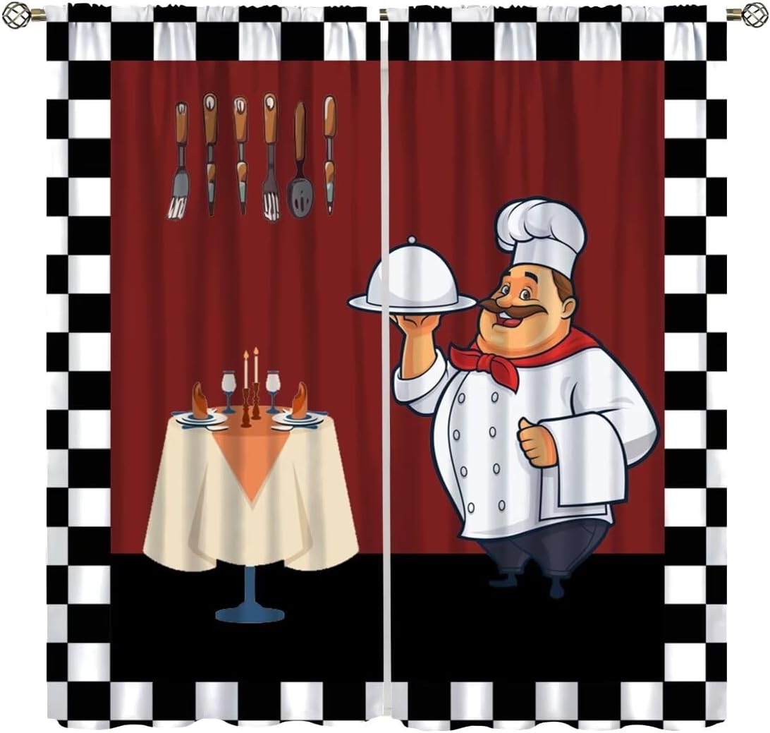 Tende da cucina Fat Chef, tend - Home Cooking In French recensione e prezzo