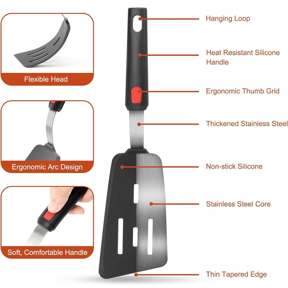Spatola in Silicone per Pentol - Home Cooking Utensil Set recensione e prezzo