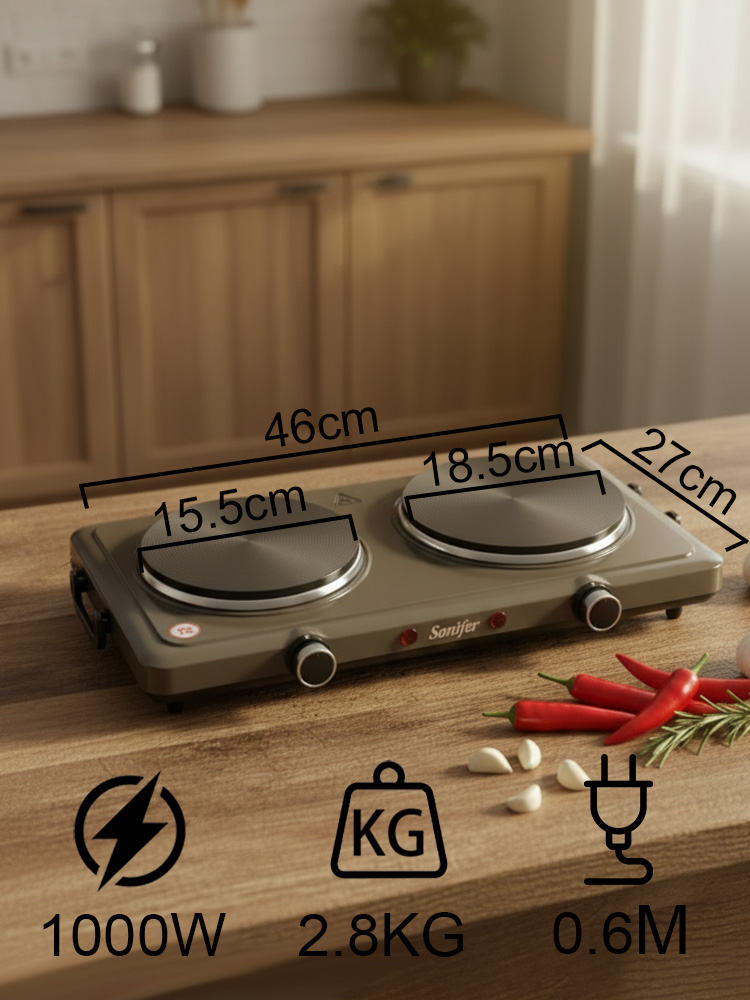 Piastra Elettrica Doppia Sonif - Hot Pot Portable Dual recensione e prezzo