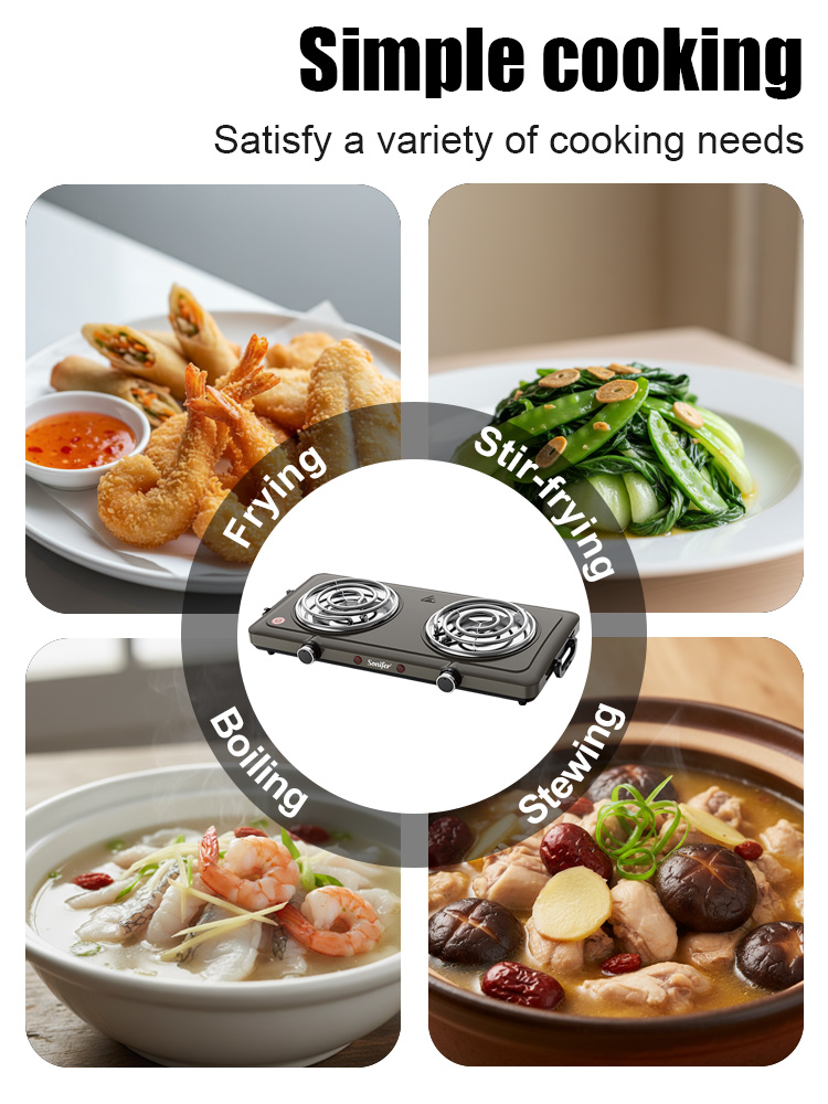Piastra Elettrica Doppia Sonif - Hot Pot Portable Dual recensione e prezzo
