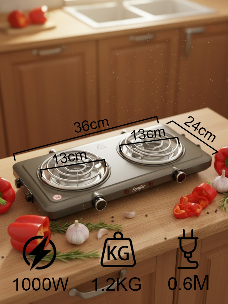 Piastra Elettrica Doppia Sonif - Hot Pot Portable Dual recensione e prezzo